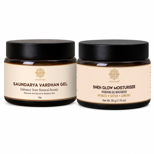 Saundarya Vardhan Gel + Sneh Glow Moisturiser
