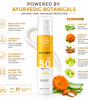 Sunrakshan Advanced Sun Care Lotion Sunscreen SPF 50 PA++++ | Sunscreen for Men & Women with Ayurvedic Botanicals & Natural Extracts | Lightweight Non Greasy Sun Protection, All Skin Types, 50g