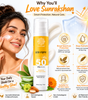 Sunrakshan Advanced Sun Care Lotion Sunscreen SPF 50 PA++++ | Sunscreen for Men & Women with Ayurvedic Botanicals & Natural Extracts | Lightweight Non Greasy Sun Protection, All Skin Types, 50g
