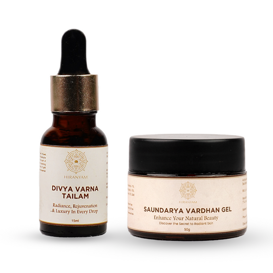 Saundarya Vardhan Gel + Divya Varna Tailam