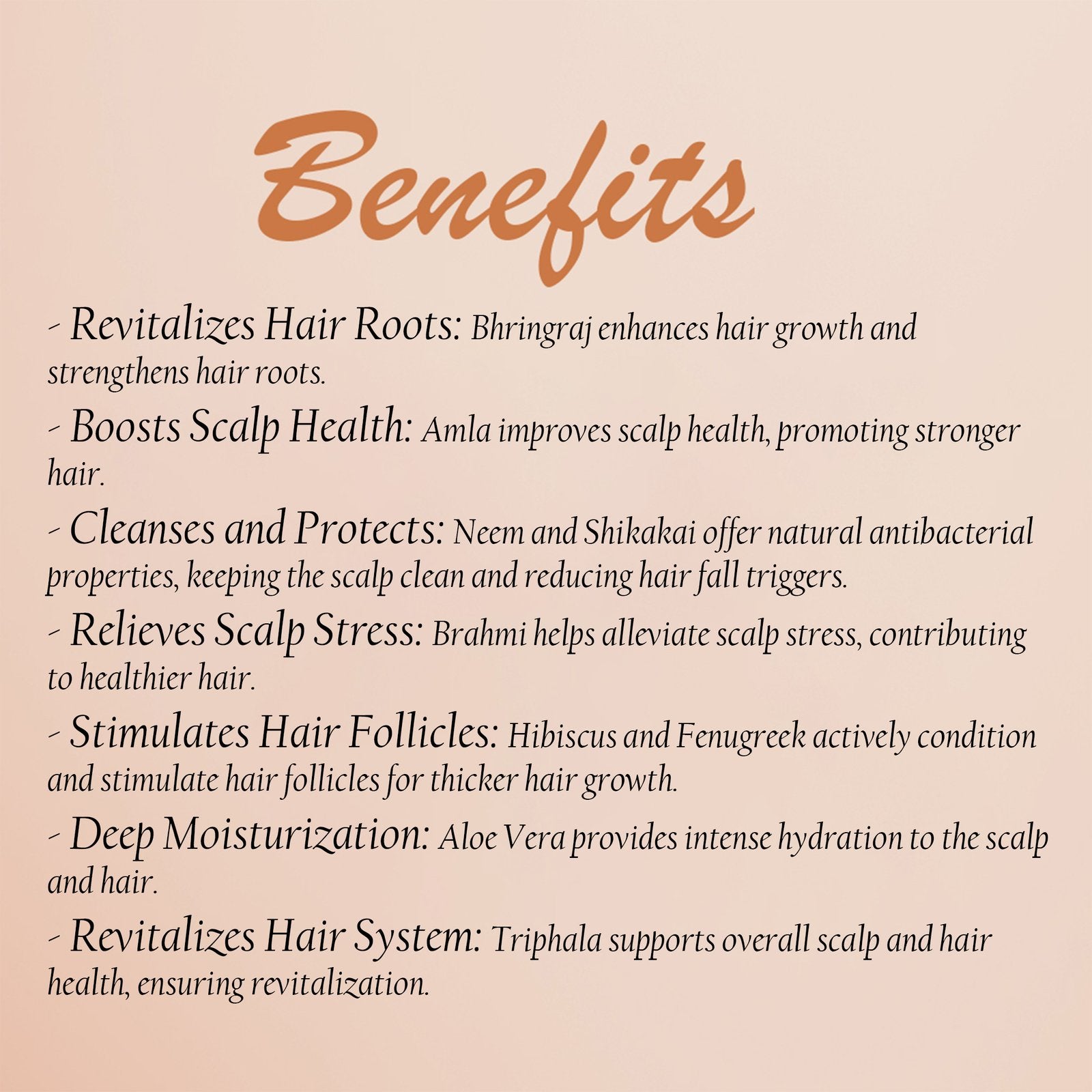 Nirmalika Hair Cleanser