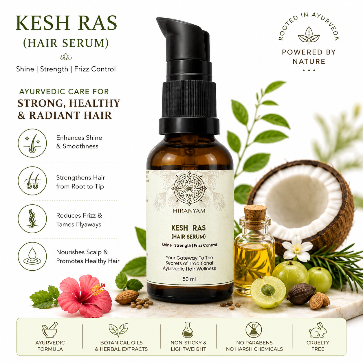 Kesh Ras (Hair Serum) Qty 50ml