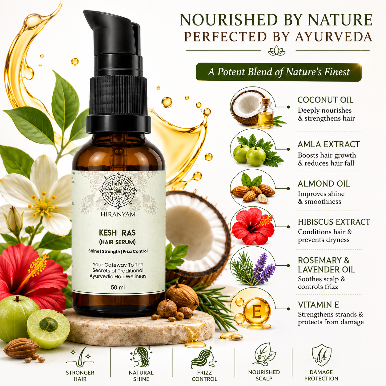 Kesh Ras (Hair Serum) Qty 50ml