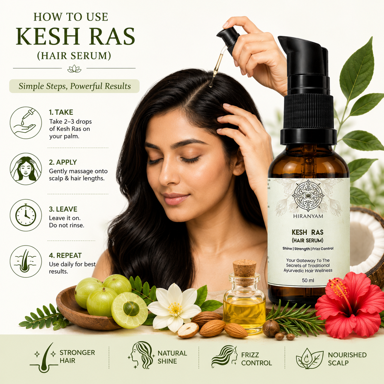 Kesh Ras (Hair Serum) Qty 50ml