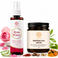 Rose Water + Swarnalaya Ubtan