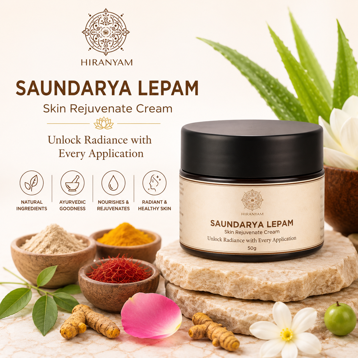 Saundarya Lepam Skin Rejuvenating  Cream