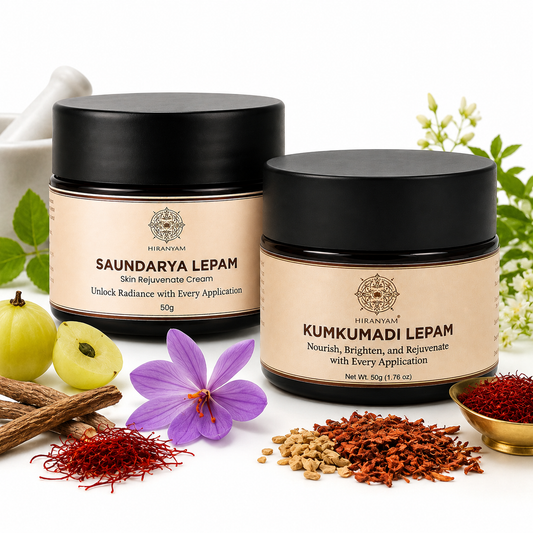Saundarya Lepam + Kumkumadi Lepam