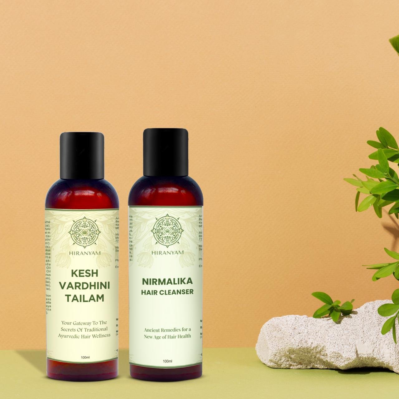 [COMBO] Nirmalika Hair Cleanser, Kesh Vardhini Tailam