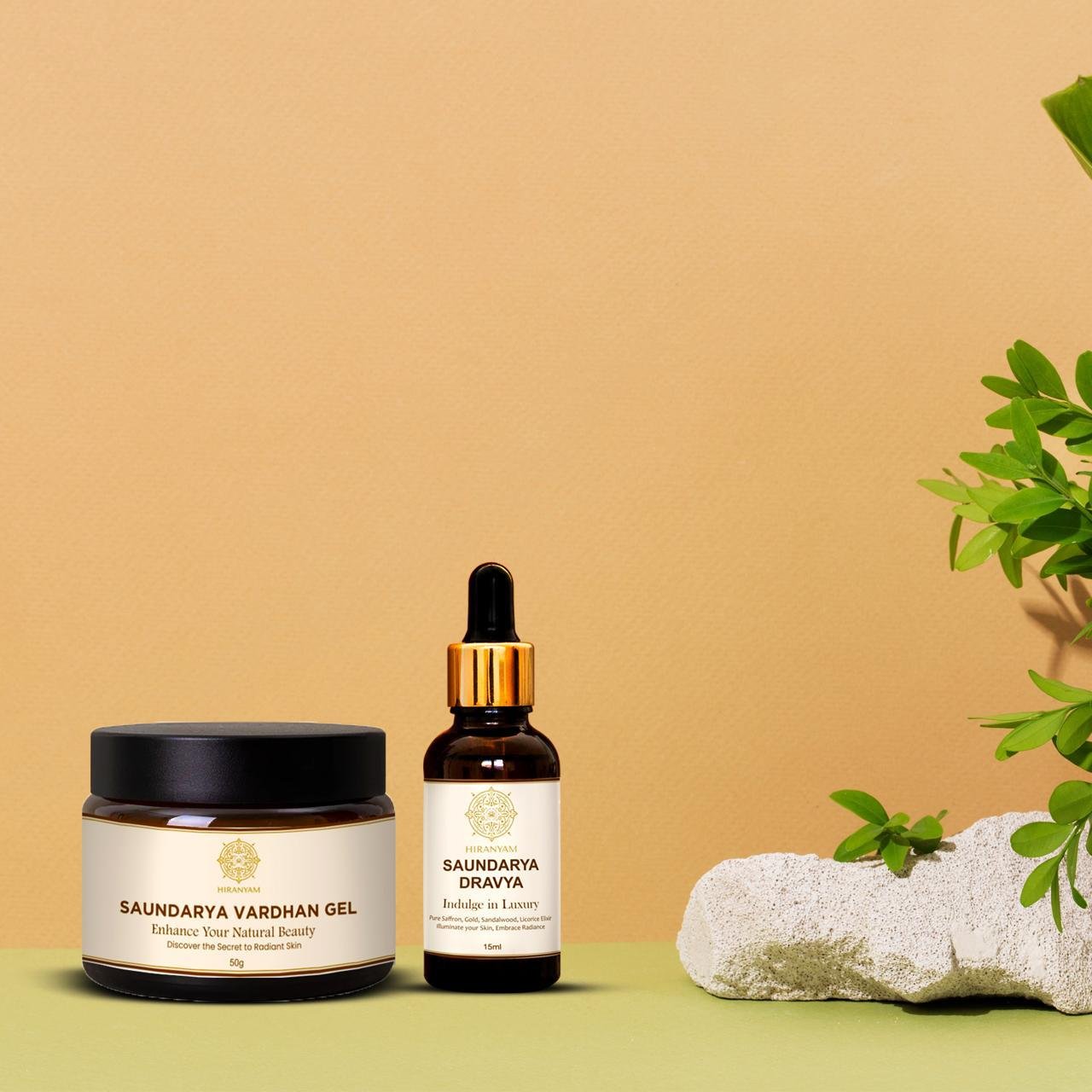 Saundarya Vardhan Gel + Saundarya Dravya