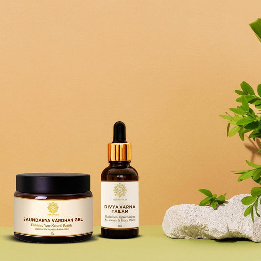 Saundarya Vardhan Gel + Divya Varna Tailam