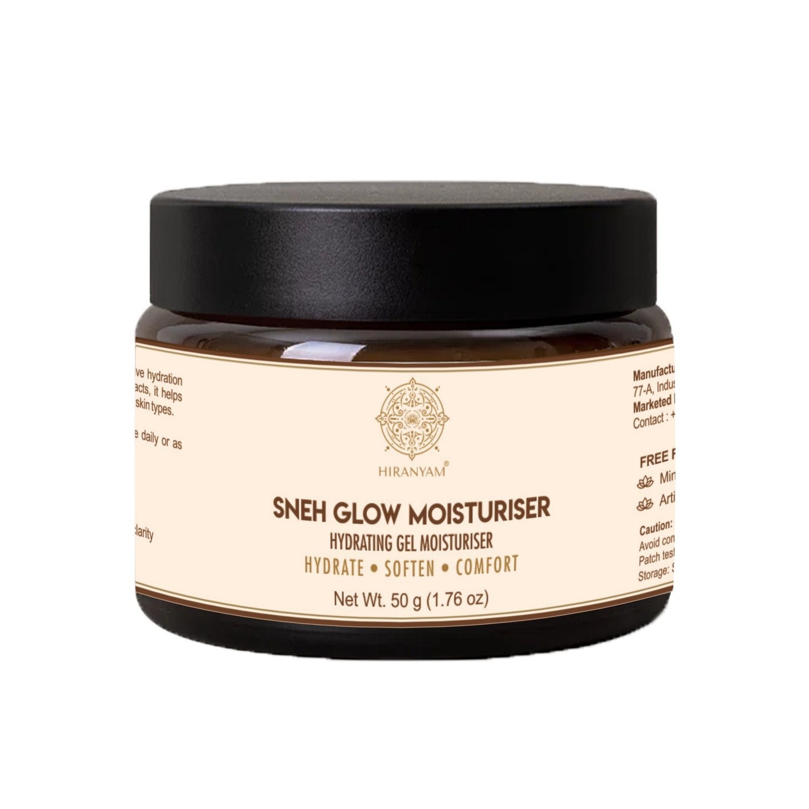 Sneh Glow Moisturiser | Hydrating Gel with Swarna Bhasma & Hyaluronic Acid