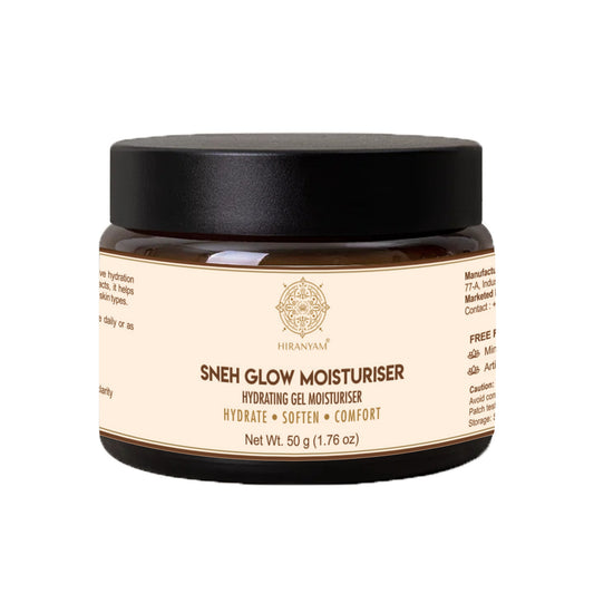 Sneh Glow Moisturiser | Hydrating Gel with Swarna Bhasma & Hyaluronic Acid