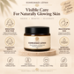 Kumkumadi Lepam Face Cream jar with saffron and niacinamide, emphasizing Ayurvedic skincare benefits.