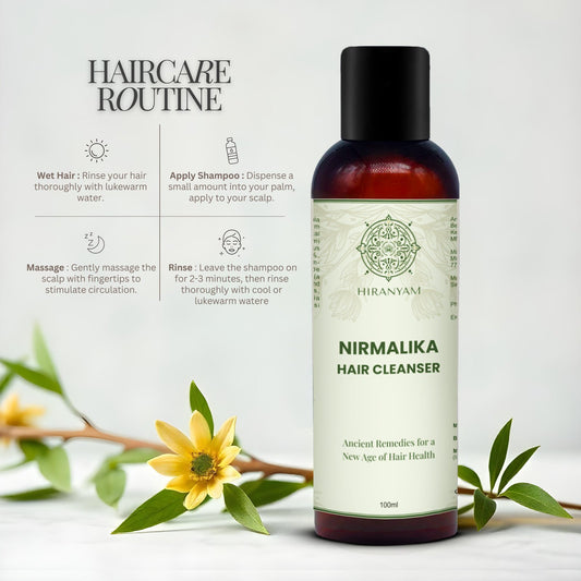 [COMBO] Nirmalika Hair Cleanser, Kesh Vardhini Tailam